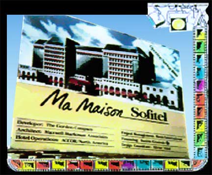 Ma Maison Sofitel Plywood Billboard