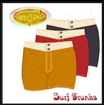 Girls Surf Trunks